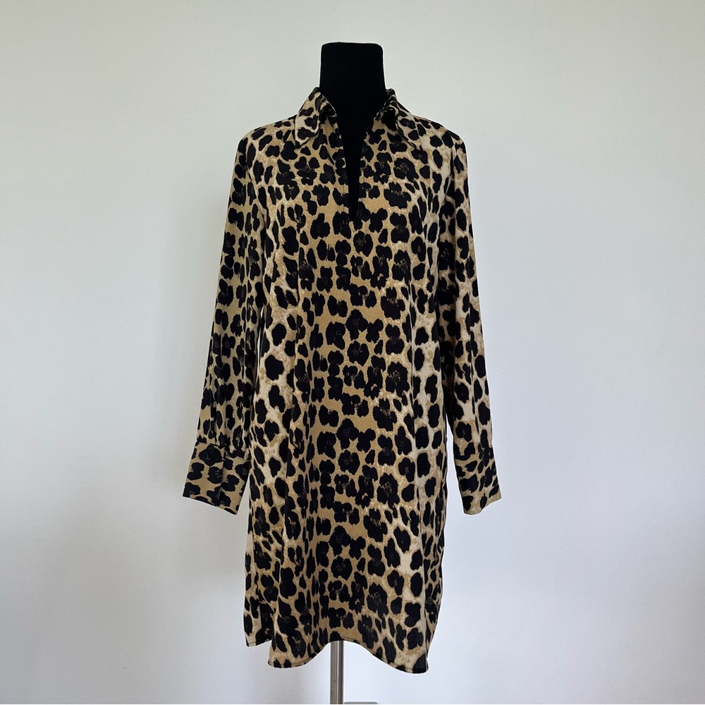 Cheetah leopard print dress. Zara